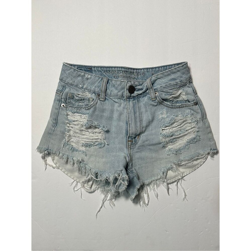 American Eagle 2013 cut off Jean shorts sz 00